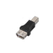EAN 8433281000544 - Nanocable 10.02.0002 cambiador de género para cable USB 2.0 B USB 2.0 A Negro imagen 1