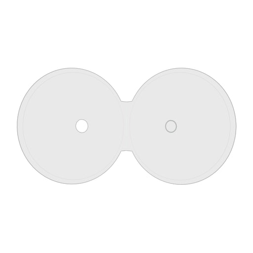 EAN 4260283116959 - MediaRange BOX86 funda para discos ópticos Estuche con forma de concha 1 discos Transparente imagen 2