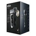 EAN 7500435218207 - Braun Series 8 8567cc Máquina de afeitar de láminas Recortadora Negro, Plata imagen 4