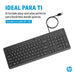 EAN 0196548244133 - HP 150 Wired Keyboard teclado Universal USB QWERTY Inglés Negro imagen 7