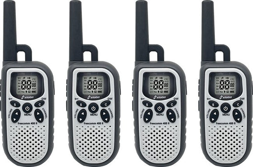 EAN 4010384204440 - Stabo freecomm 400 II two-way radios 16 canales Negro, Gris imagen 1