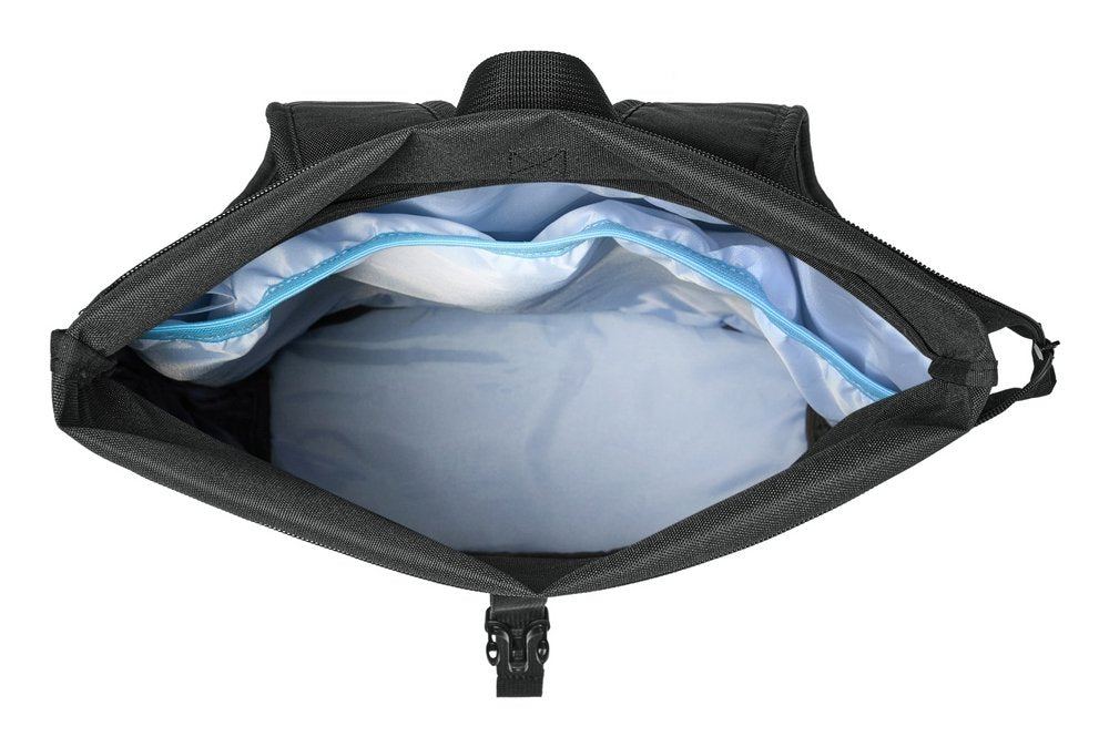 EAN 4260709015705 - Rivacase Gremio mochila City backpack Negro Poliéster, Tereftalato de polietileno reciclado (rPET) imagen 9