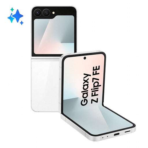 EAN 8806097497813 - Samsung Galaxy Z Flip7 FE 17 cm (6.7") 5G 8 GB 128 GB 4000 mAh Blanco imagen 1