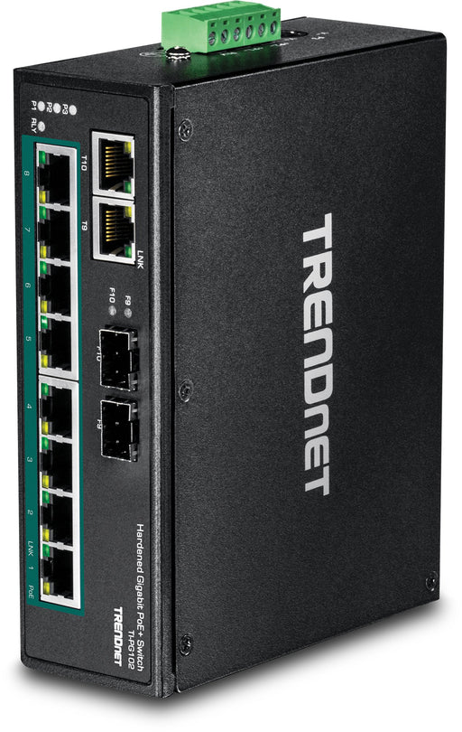 EAN 0710931160932 - Trendnet TI-PG102 switch No administrado Gigabit Ethernet (10/100/1000) Energía sobre Ethernet (PoE) Negr imagen 1