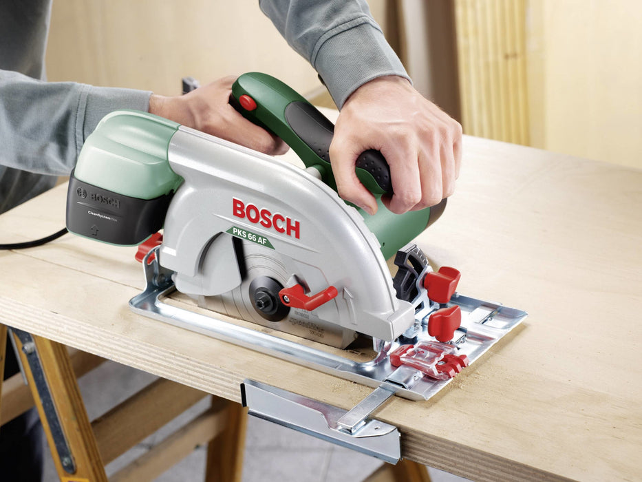 EAN 3165140477901 - Bosch PKS 66 AF 19 cm Verde, Rojo, Plata 5000 RPM 1600 W imagen 2