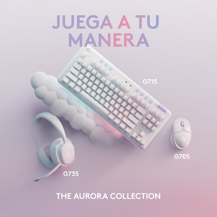 EAN 5099206100909 - Logitech G 920-010671 teclado Juego USB QWERTY Español Blanco imagen 11