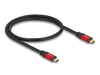 EAN 4043619806515 - DeLOCK 80651 cable USB USB4 Gen 2x2 USB C Negro, Rojo imagen 1