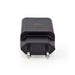 EAN 5412810330041 - Nedis WCHAL242ABK cargador de dispositivo móvil Universal Negro Corriente alterna Carga rápida Interior imagen 4