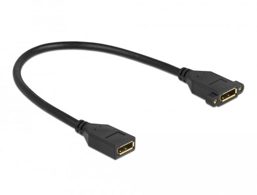 EAN 4043619870998 - DeLOCK 87099 cable DisplayPort 0,3 m Negro imagen 1