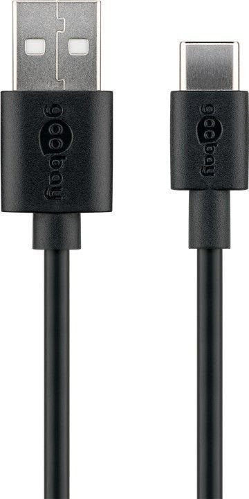 EAN 4040849591228 - Goobay 59122 cable USB USB 2.0 2 m USB A USB C Negro imagen 2