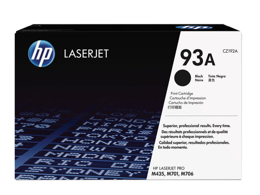 EAN 887111548009 - HP 93A Black Original LaserJet Toner Cartridge cartucho de tóner 1 pieza(s) imagen 1