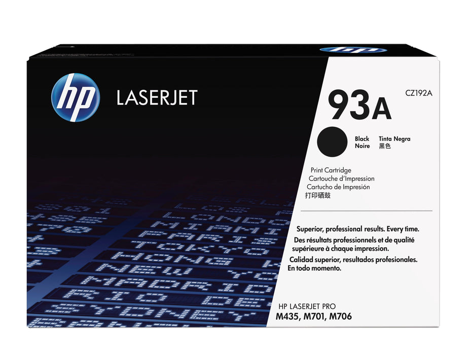 EAN 887111548009 - HP 93A Black Original LaserJet Toner Cartridge cartucho de tóner 1 pieza(s) imagen 1