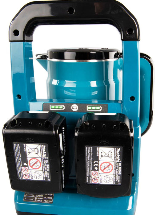 EAN 88381748896 - Makita DKT360Z tetera eléctrica 0,8 L Negro, Azul imagen 13