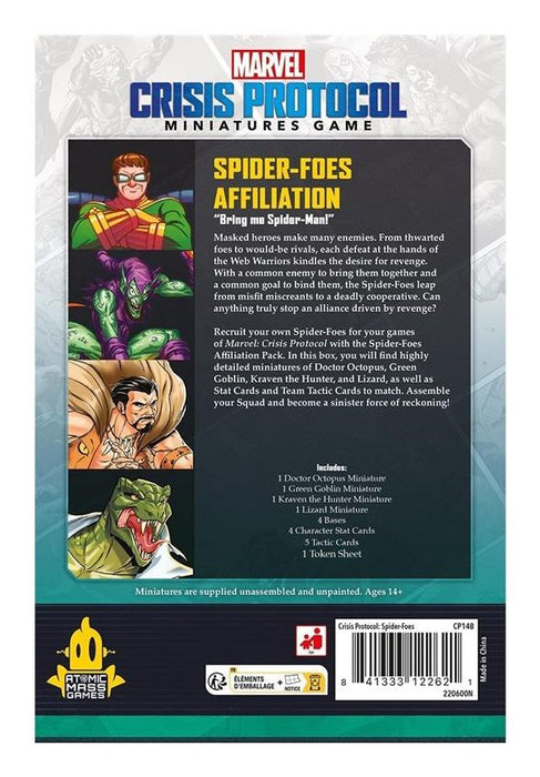 EAN 0841333122621 - Asmodee CP148 juego de tablero MCP: Spider-Foes Affiliation Pack 90 min Juego de mesa Interpretación de r imagen 4