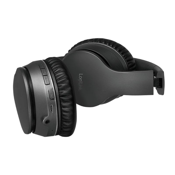 EAN 4052792057539 - LogiLink BT0053 auricular y casco Auriculares Inalámbrico Diadema Música Bluetooth Negro imagen 4