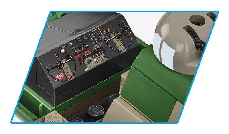 EAN 5902251057497 - COBI Boeing B-17F Flying Fortress "Memphis Belle" - Executive Edition imagen 9