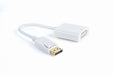 EAN 8716309078740 - Gembird A-DPM-DVIF-002-W adaptador de cable de vídeo 0,1 m DisplayPort DVI Blanco imagen 1