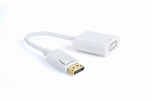 EAN 8716309078740 - Gembird A-DPM-DVIF-002-W adaptador de cable de vídeo 0,1 m DisplayPort DVI Blanco imagen 1