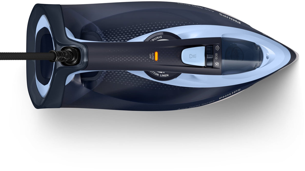 EAN 8720389015762 - Philips 7000 series DST7041/20 plancha Plancha vapor-seco Suela SteamGlide Elite 2800 W Azul oscuro, Azul imagen 2