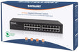 EAN 0766623561273 - Intellinet 561273 switch Gigabit Ethernet (10/100/1000) Negro imagen 6