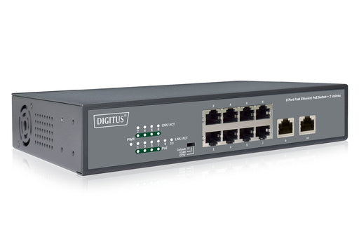 EAN 4016032457862 - Digitus DN-95323-1 switch No administrado Fast Ethernet (10/100) Energía sobre Ethernet (PoE) Gris imagen 1
