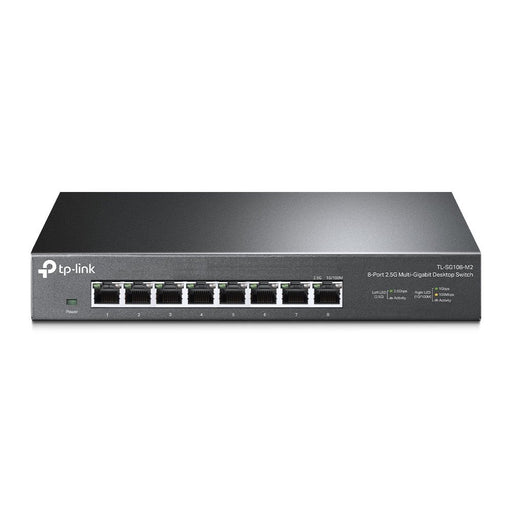 EAN 6935364052904 - TP-Link TL-SG108-M2 switch No administrado 2.5G Ethernet (100/1000/2500) Negro imagen 2