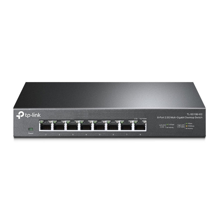 EAN 6935364052904 - TP-Link TL-SG108-M2 switch No administrado 2.5G Ethernet (100/1000/2500) Negro imagen 2