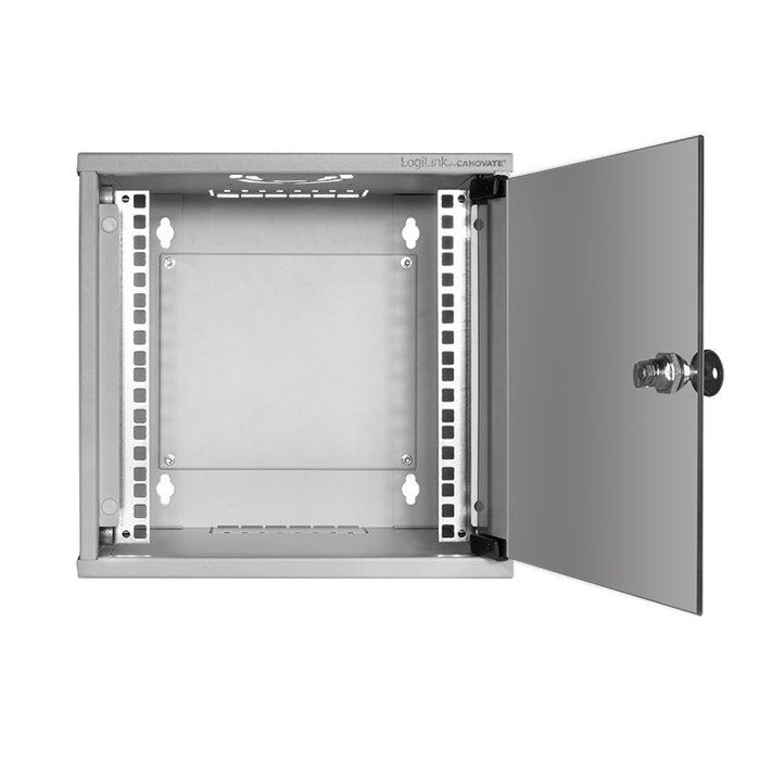 EAN 8698800003882 - LogiLink W66Z30G armario rack 6U Bastidor de pared Gris imagen 2