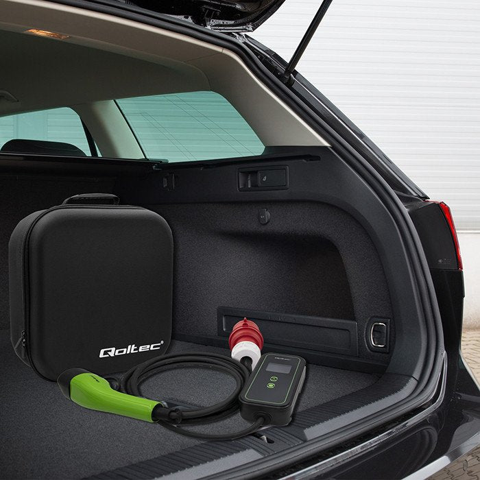 EAN 5901878524757 - Qoltec 52475 cable de carga para vehículo eléctrico Negro Type 2 5 m imagen 7