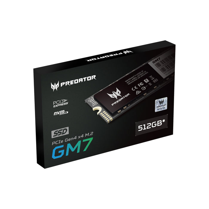 EAN 6955914619111 - Predator GM7-512GB M.2 PCI Express 4.0 NVMe imagen 6
