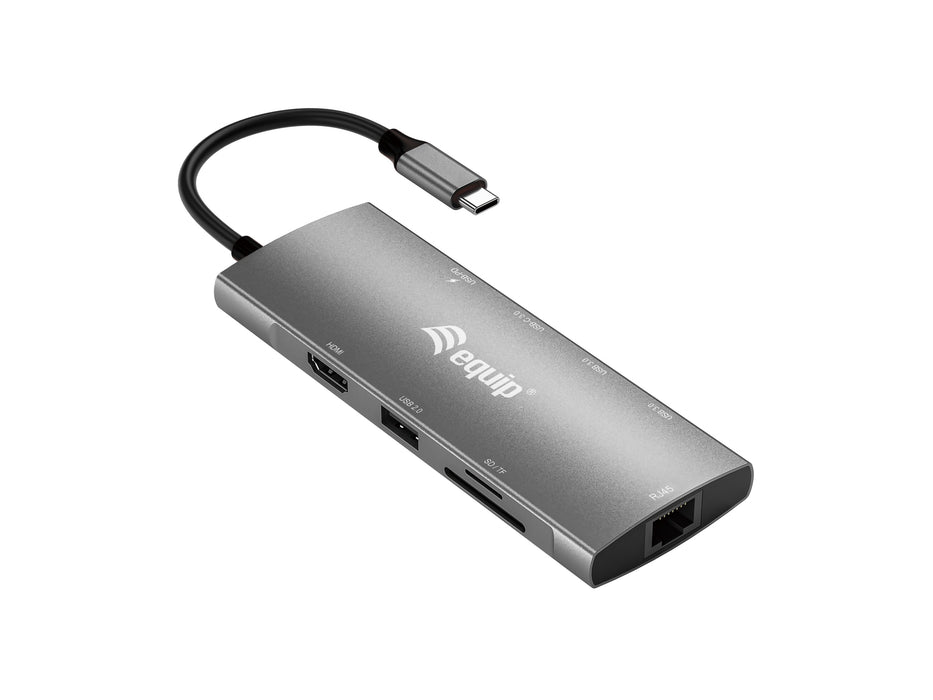 EAN 4015867233818 - Equip 133490 base para portátil y replicador de puertos Alámbrico USB 3.2 Gen 1 (3.1 Gen 1) Type-C Gris imagen 1