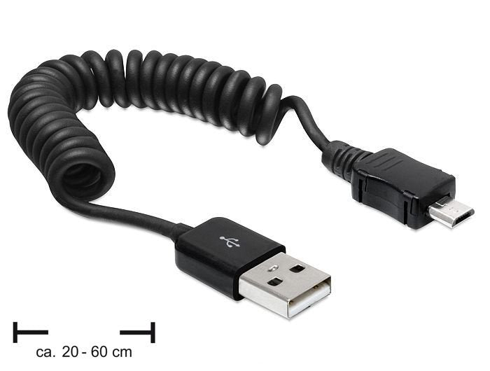 EAN 4043619831623 - DeLOCK USB 2.0-A/USB micro-B 0.6m cable USB 0,6 m USB A Micro-USB B Negro imagen 1