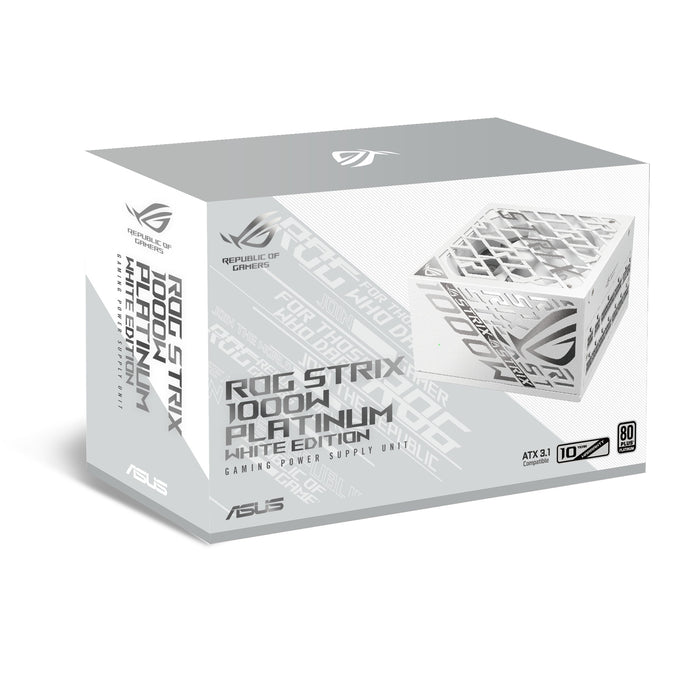 EAN 4711387835517 - ASUS ROG -STRIX-1000P-GAMING-WHITE unidad de fuente de alimentación 1000 W 20+4 pin ATX ATX Blanco imagen 12