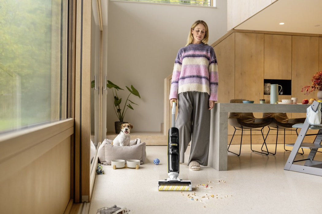 EAN 4066529148889 - Kärcher FCV 4 aspiradora de mano Negro, Blanco Sin bolsa imagen 8