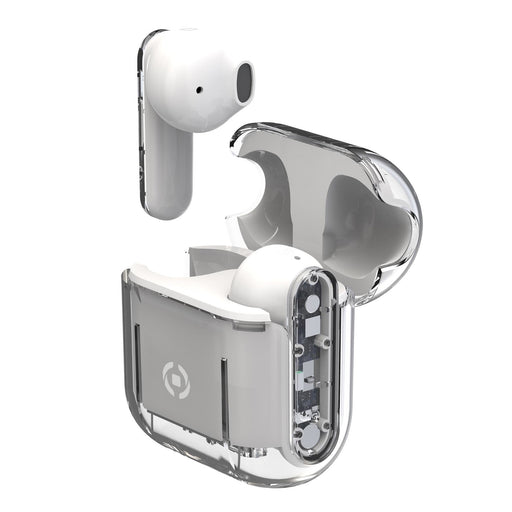 EAN 8021735201960 - Celly SHEER Auriculares True Wireless Stereo (TWS) Dentro de oído Llamadas/Música Transparente, Blanco imagen 1