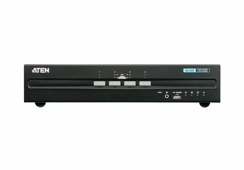 EAN 4719264646676 - ATEN CS1144D interruptor KVM Negro imagen 1