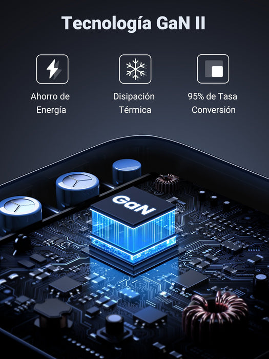 EAN 6957303899289 - Ugreen Nexode Universal Gris Corriente alterna Carga rápida Interior imagen 5