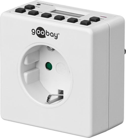 EAN 4040849555428 - Goobay 55542 enchufe inteligente 3600 W Blanco imagen 2
