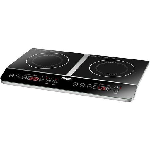 EAN 4011689581755 - Unold 58175 hobs Negro, Acero inoxidable Encimera 60 cm Con placa de inducción 2 zona(s) imagen 1