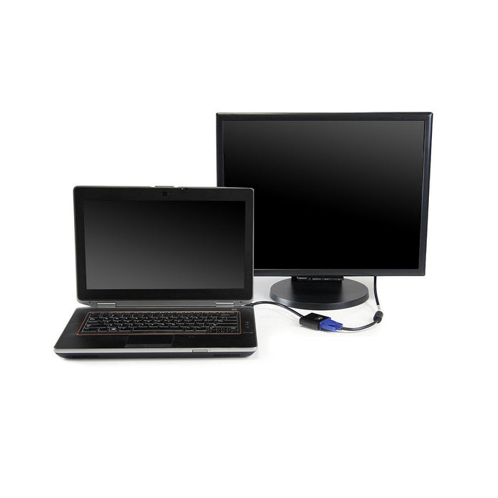 EAN 8056045875846 - Ewent EW9864 adaptador de cable de vídeo 0,2 m HDMI VGA, 3.5mm Negro imagen 2