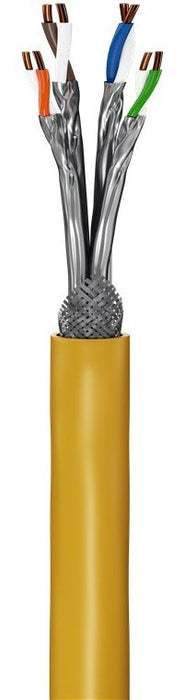 EAN 4040849611261 - Goobay 61126 cable de red Amarillo 25 m Cat8.1 S/FTP (S-STP) imagen 3