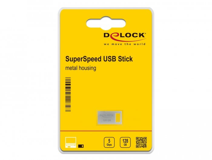 EAN 4043619540723 - DeLOCK 54072 unidad flash USB USB tipo A 3.2 Gen 1 (3.1 Gen 1) Plata imagen 2