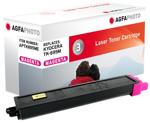 EAN 4250164841551 - AgfaPhoto APTK895ME cartucho de tóner 1 pieza(s) Magenta imagen 1