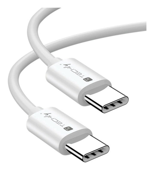 EAN 8059018365870 - Techly ICOC-MU4-40G240W1 cable USB USB4 Gen 3x2 1 m USB C Blanco imagen 1