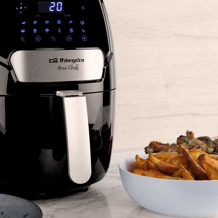 EAN 8435568403406 - Orbegozo FDR 65 Sencillo 4 L Independiente 1500 W Freidora de aire caliente Negro imagen 6
