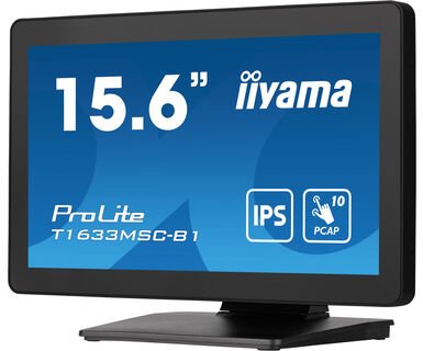 EAN 4948570122523 - iiyama ProLite T1633MSC-B1 pantalla para PC 39,6 cm (15.6") 1920 x 1080 Pixeles Full HD LCD Pantalla táct imagen 5