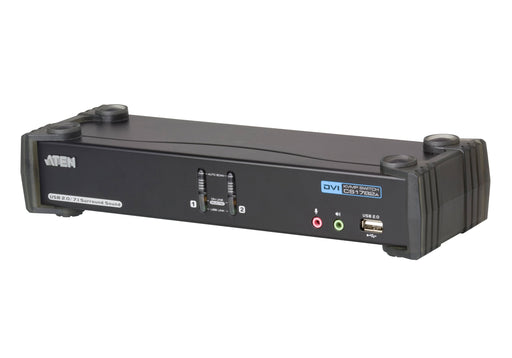 EAN 0672792002397 - ATEN CS1782A interruptor KVM Montaje en rack Negro imagen 1