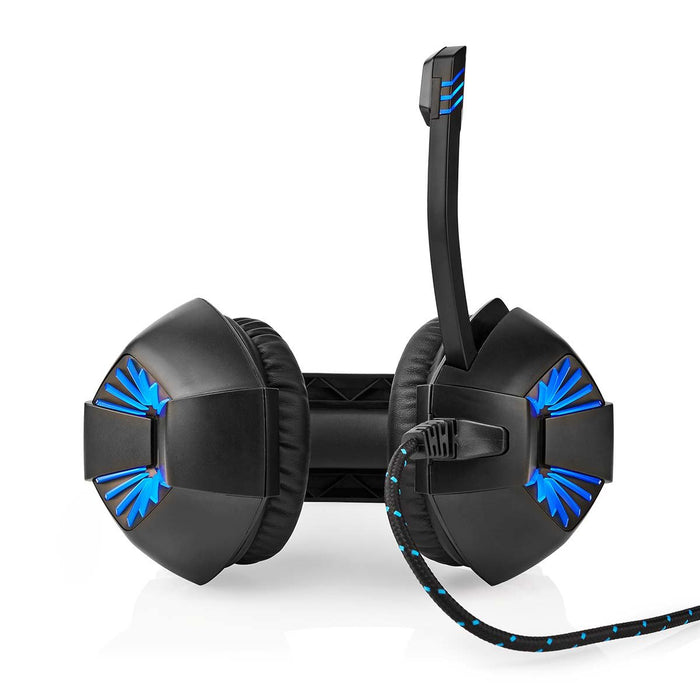 EAN 5412810411122 - Nedis GHST250BK auricular y casco Auriculares Alámbrico Diadema Juego USB tipo A Negro imagen 3