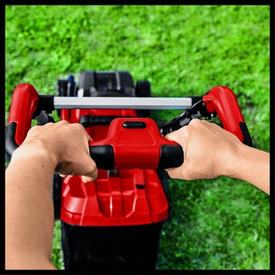 EAN 4006825645026 - Einhell GE-CM 36/34-1 Li-Solo Cortacésped de empuje a gasolina Batería Negro, Rojo imagen 3