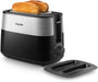 EAN 8720389013744 - Philips Daily Collection HD2517/90 tostadora 8 2 rebanada(s) 830 W Negro, Plata imagen 1
